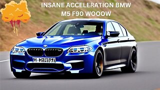 BMW M5 F90 Acceleration A Thrilling Compilation #viral #viralvideo #bmwm5f90 #insane #brutal #m5