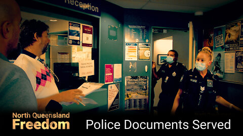 Documents served to Police regarding Political Crimes