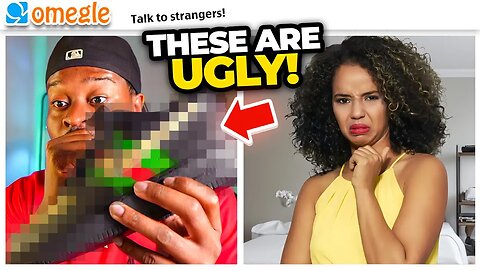 STRANGERS on Omegle rated my custom shoes! | You won’t believe this..😳