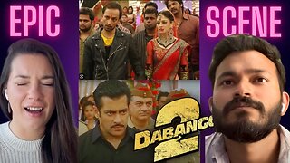 Reacting to Salman Khan's Epic Fight Scene from Dabangg 2| Salman Khan|