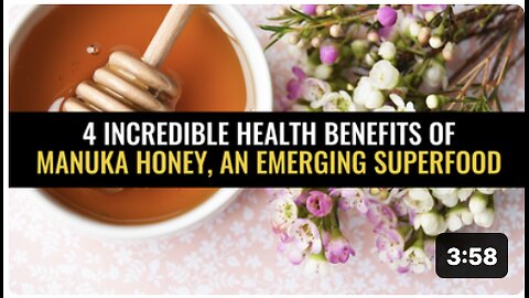 4 Incredible health benefits of manuka honey, an emerging superfood