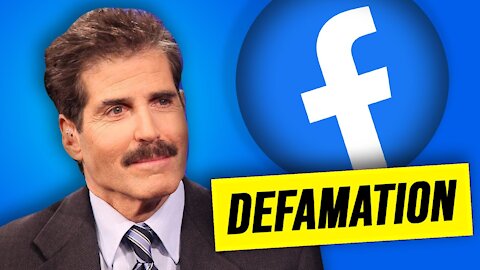 John Stossel Sues Facebook For Defamation...Will He Win?