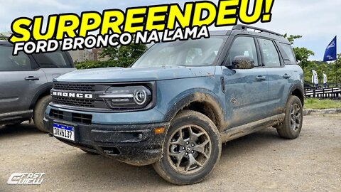 TEST DRIVE NOVO FORD BRONCO SPORT 2.0 TURBO 4X4 2021 NA LAMA! EVENTO FORD ON THE ROAD EXPERIENCE