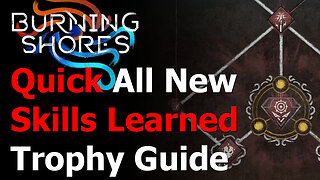 Horizon Burning Shores - Quickly Unlock All New Skills Learned Trophy Guide - Horizon Forbidden West