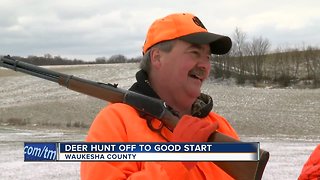 DNR: First weekend of gun deer season off to a good start