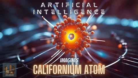 😱 Artificial Intelligence Imagines the Californium Atom - Changing Science Forever!