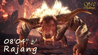 Rajang (08'04'') | Insect Glaive | Monster Hunter World: Iceborne | "Sub 10 Challenge"