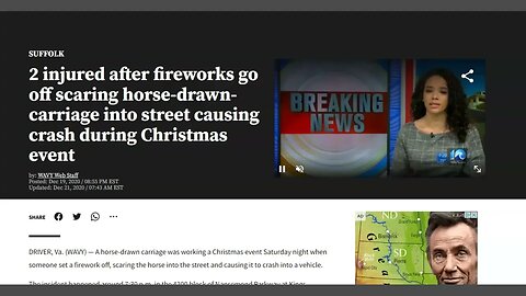 Horses & Fireworks - What Could Go Wrong?