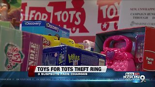 Suspect arraigned in 2017 Toys for Tots theft