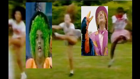 Rod Hull, Grotbags, and Emu's Pink Windmill Kids Emu's World