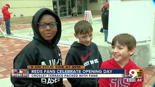 Reds Opening Day celebrations