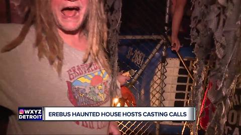 Erebus Haunted Attraction hiring 'scare actors' for upcoming season