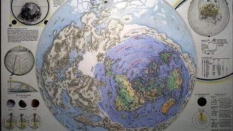 FLAT EARTH MOON MAP WITH AMAZING DETAILS - Aug 2022