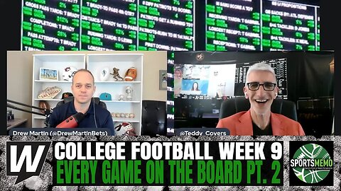 Every Game On The Board - Segment 2 of 4 | College Football Week 9 Picks and Predictions