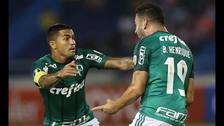 Gol de Bruno Henrique - Junior Barranquila 0 x 3 Palmeiras - Narração de Fausto Favara