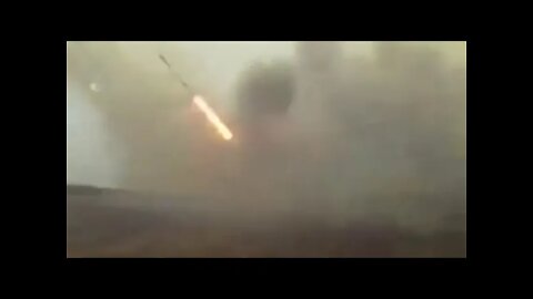 Heavy rocket under attack Ukraine