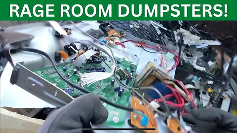 Dumpster Diving 2023: Rage Room Destruction!