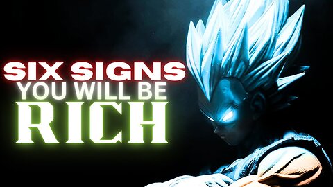 SIGNS that all MILLIONAIRES have!! | Prince Vegeta Motivation