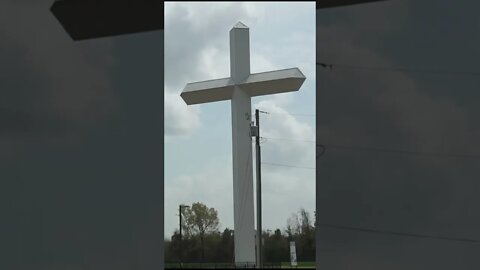 Huge Cross Statue Dopeness #Shorts #Cross #Christian #Depe #Travel #Statue #Kingstree #SouthCarolina
