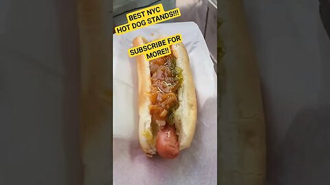 Best NYC Hot Dogs!!!