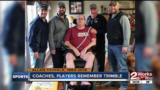 Former players, assistant coaches remember Allan Trimble