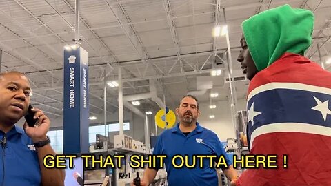 Bringing A Confederate Flag Into Best Buy