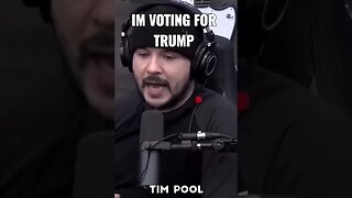 Tim Pool "I'm Voting For Trump" #timcastirl #timcast #timpool #trump #2024 #2024elections #news