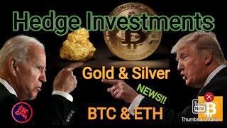 Bitcoin & Gold - Hedge Investments Against Upcoming U.S. Economical Factors