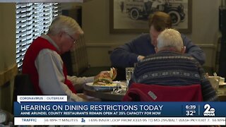 AACO indoor dining ban decision expected today