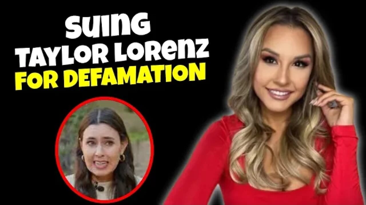 She’s SUING Amber Heard Supporter Taylor Lorenz for DEFAMATION and