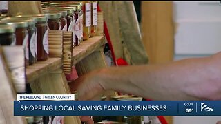 Shopping local saving family businesses