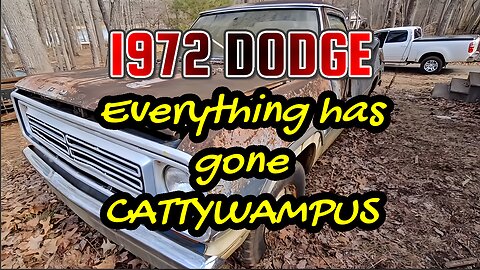 Bernard the 1973 DODGE ADVENTURER SPORT- "Everything's gone cattywampus."