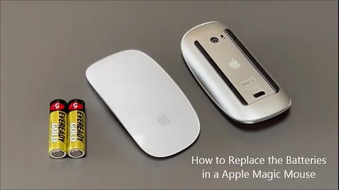 How to Replace the Batteries in a Apple Magic Mouse