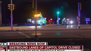 2 injured in Capitol Dr. accident