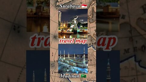 Perjalanan Dari Surabaya 🇮🇩 Ke Madinah 🇸🇦 #short #medina #arab #jawatimur