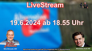 Live Stream 19.6.2024 Bernsdorf Saxony Reporting according to Basic Law Art.5