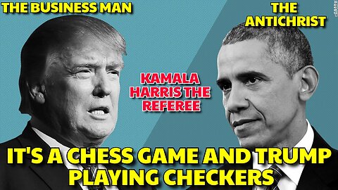 TRUMP SUPPORTERS DON'T SEE THE SET-UP OBAMA THE ANITCHRIST WHO HE'S RUNNING AGAINST