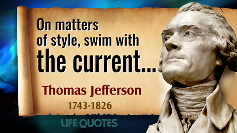 Thomas Jefferson real hero of our life