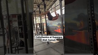 Great Crossfit gym at Superpro. #calisthenics #kohsamui #thailand #holiday #workout #gym