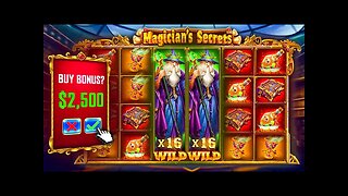 NEW MAGICIAN'S SECRETS SLOT PAYS INSANE (MY BIGGEST SLOTS WIN EVER)