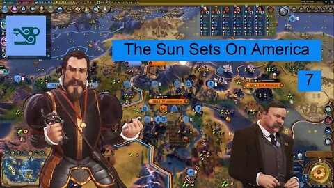 Let's Play Civilization VI - At World's End Challenge 7 - The Sun Sets On America