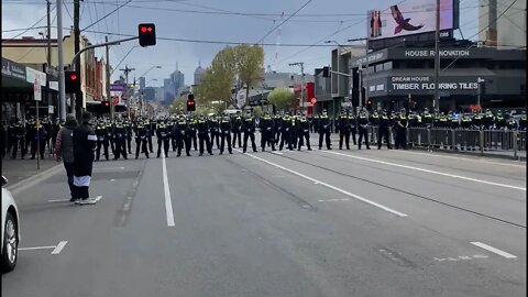 City Shut-down Fails to Stop Melbourne Protesters For World Wide Freedom Rally