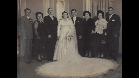 Casamento - Joaquim Fidelis e Vicentina Egle Scattone - 26/07/1953