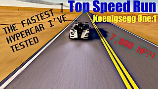 The FASTEST HYPERCAR I've ever tested! // Koenigsegg One:1 7,000HP 350+MPH // Assetto Corsa