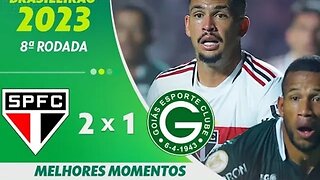 São Paulo 2 x 1 Goiás - DE VIRADA 2023