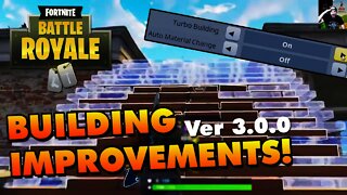 Fortnite | Changes to Building Mechanics in Update 3.0.0