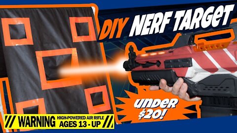 Nerf Target | DIY Games | Activities for Kids | Craft