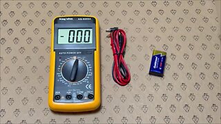 How to Replace the Battery in a King'sdun Multimeter