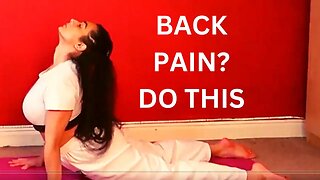 How to relieve back pain by stretching. Stretching follow along.