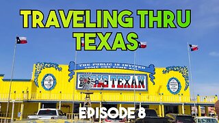Travel Vlog 18 - Episode 8 / Texas to New Mexico / Cadillac Ranch and other Route 66 Stops